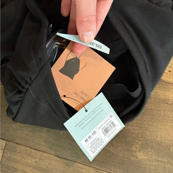 Shade & Shore Black One Piece Swimsuit - Picture 2 of 3